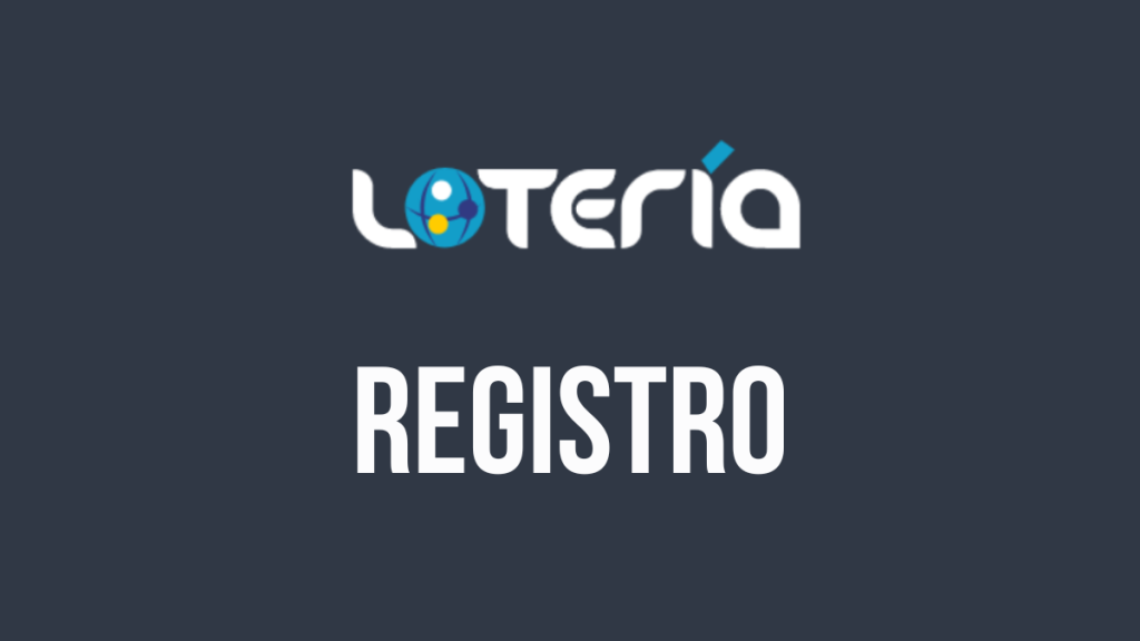 Lotería Nacional de Beneficencia Registro
