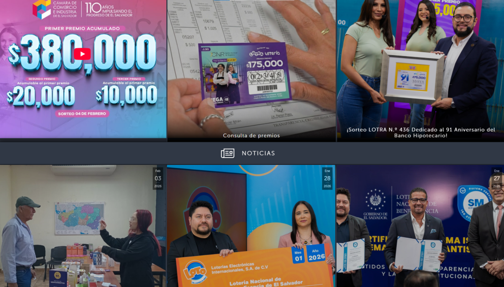 Lotería Nacional de Beneficencia Noticias