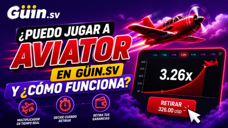 ¿Puedo jugar a Aviator en Güin.sv y cómo funciona?
