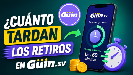 ¿Cuánto tardan los retiros en Güin.sv?