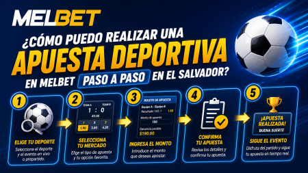 ¿Cómo puedo realizar una apuesta deportiva en Melbet paso a paso en El Salvador?